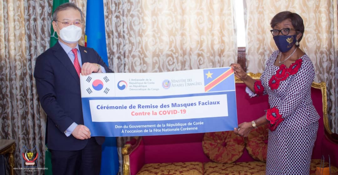 La Corée du Sud accompagne la RDC dans la lutte contre la Covid-19