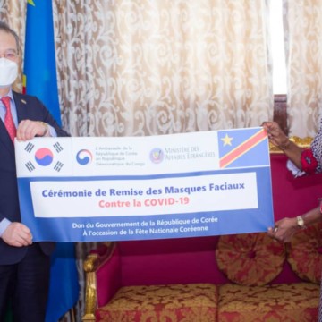 La Corée du Sud accompagne la RDC dans la lutte contre la Covid-19
