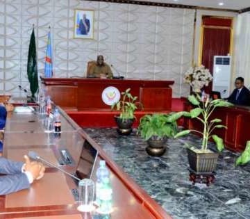Fatshi CSM Félix Tshisekedi a conféré avec le bureau du Conseil Supérieur de la Magistrature