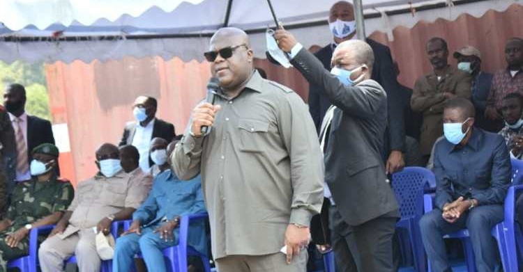 Fatshi à Sake A Sake, Tshisekedi promet du travail et appelle les groupes armés à la raison
