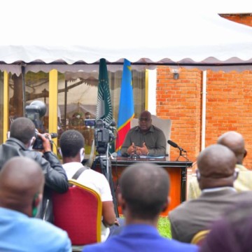Félix Tshisekedi promet de s’installer à Goma