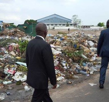 Immondices et dépotoirs à Kinshasa