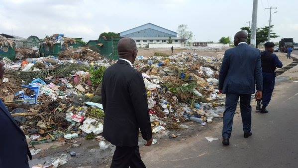 Immondices et dépotoirs à Kinshasa