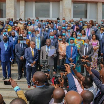 305 députés Fcc font bloc derrière Mabunda et Joseph Kabila