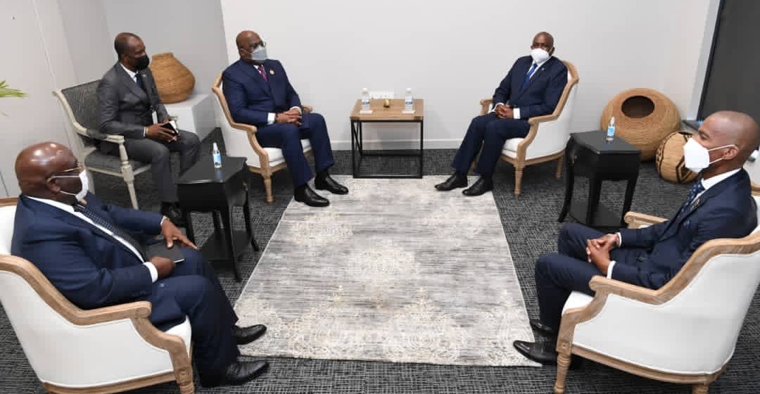 Fatshi au Bostwana Félix Tshisekedi à Gaborone pour le sommet de la SADC