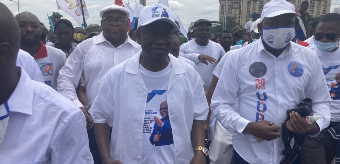 Kabuya rebaptise l&rsquo;esplanade du Bvd Triomphal en « place Étienne Tshisekedi »