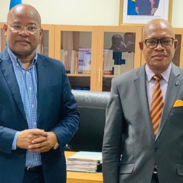 Martin Mulumba et Evariste-prince Funga