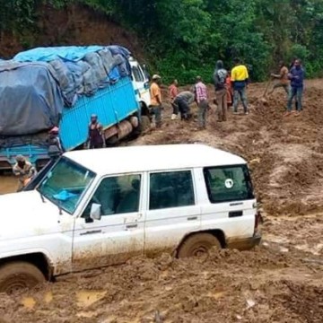 RN 2 Kamituga Sud-Kivu : vive tension à Kamituga dans le territoire de Mwenga