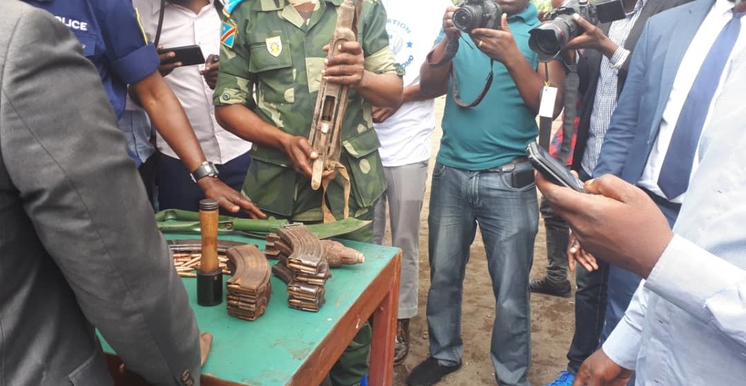 Goma: un militaire trafiquant d’armes arrêté