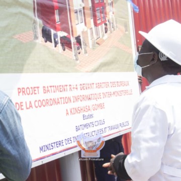 Lancement de la construction du bâtiment de la Coordination informatique interministérielle