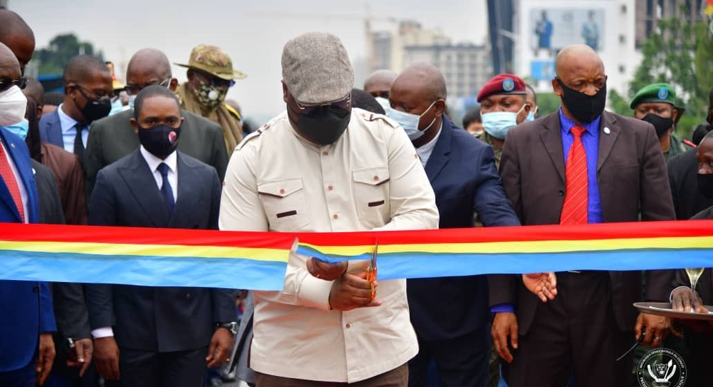 Félix Tshisekedi a inauguré 4 sauts-de-mouton