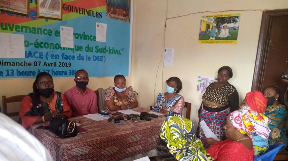 Femmes Sud-Kivu2 Les femmes du Sud-Kivu exigent que les députés qui ont vandalisé l’hémicycle de l’Assemblée nationale paient sur leurs émoluments