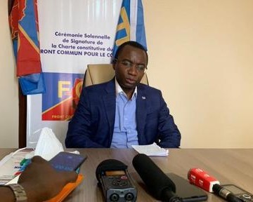 Néhémie Mwilanya, coordonnateur du FCC
