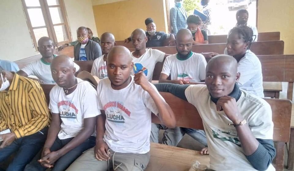 Procès militants Lucha Beni Militants Lucha Beni