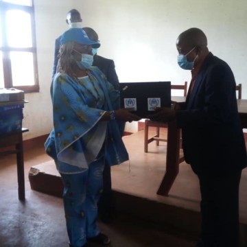 Beni: Le HCR fait don au service de la Protection civile d&rsquo;un kit pour l&rsquo;identification des vulnérables