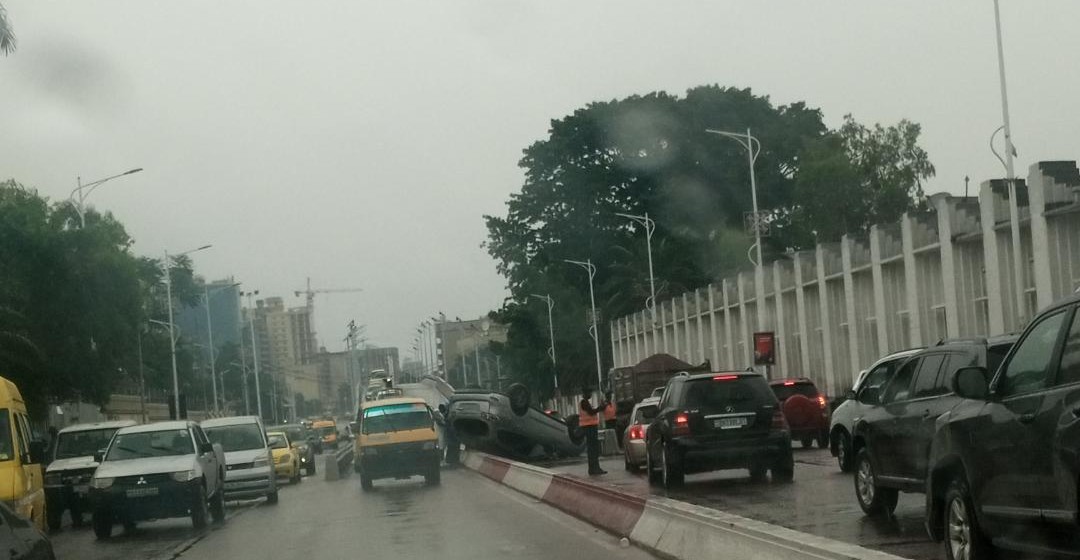 Premier accident au saut-de-mouton de Socimat