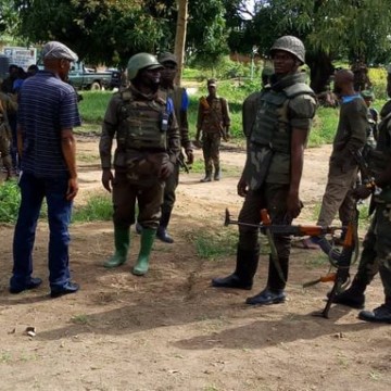 Militaires FARDC à Rutshuru