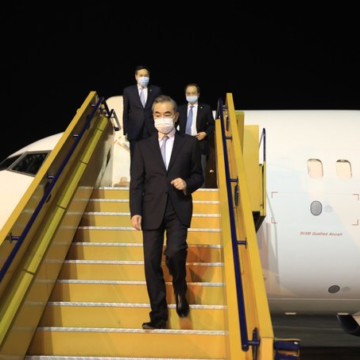 Le ministre chinois des Affaires étrangères à Kinshasa