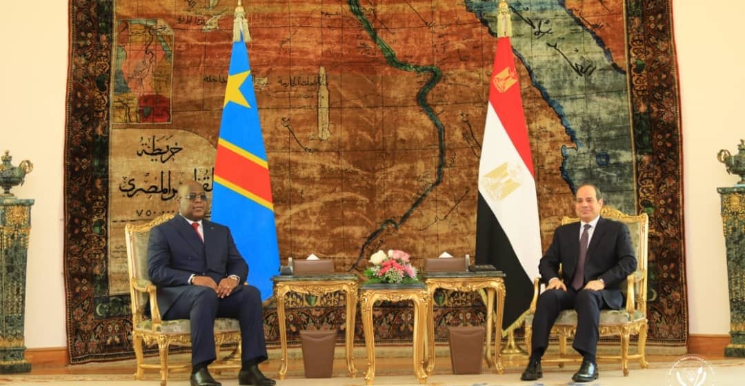Félix Tshisekedi et Al-Sissi