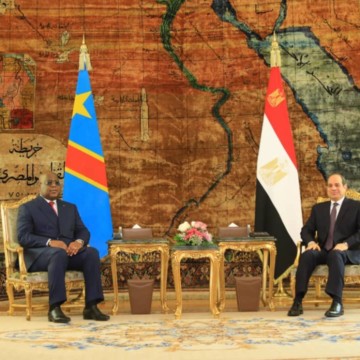 Félix Tshisekedi et Al-Sissi