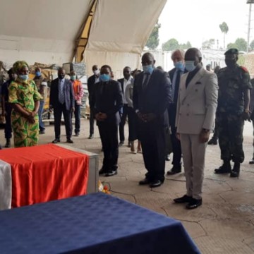 Hommages officiels à Luca Attanasio