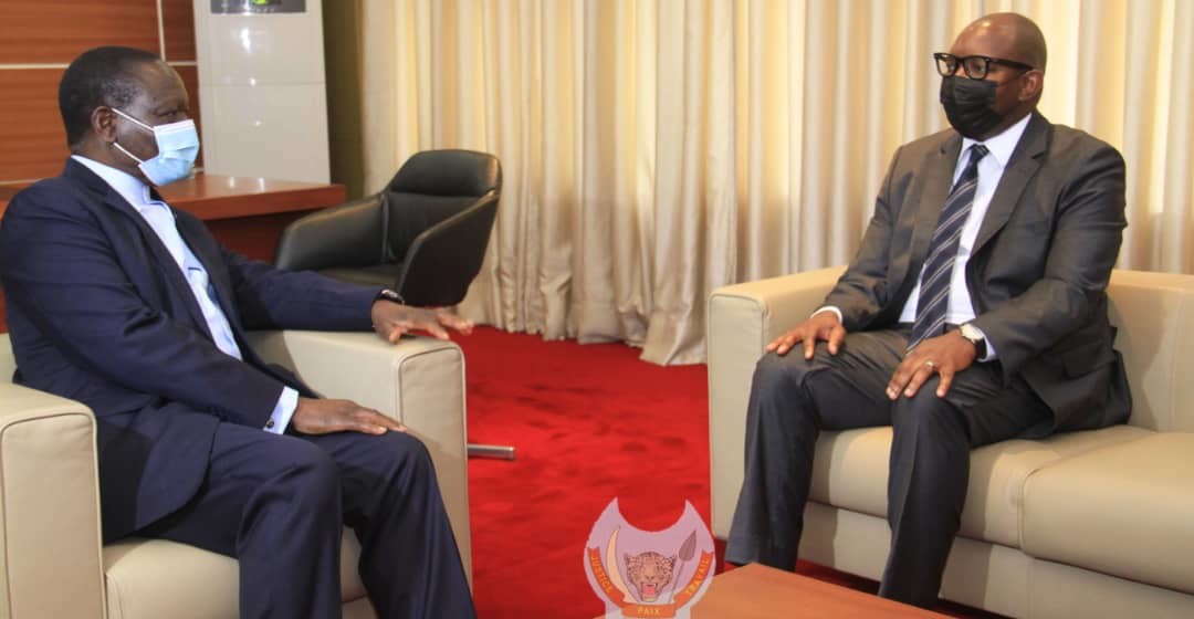 Les premiers miniistres Ilunkamba et Lukonde