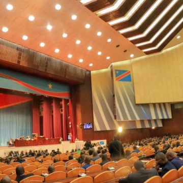 Salle de plénière Assemblée nationale RDC