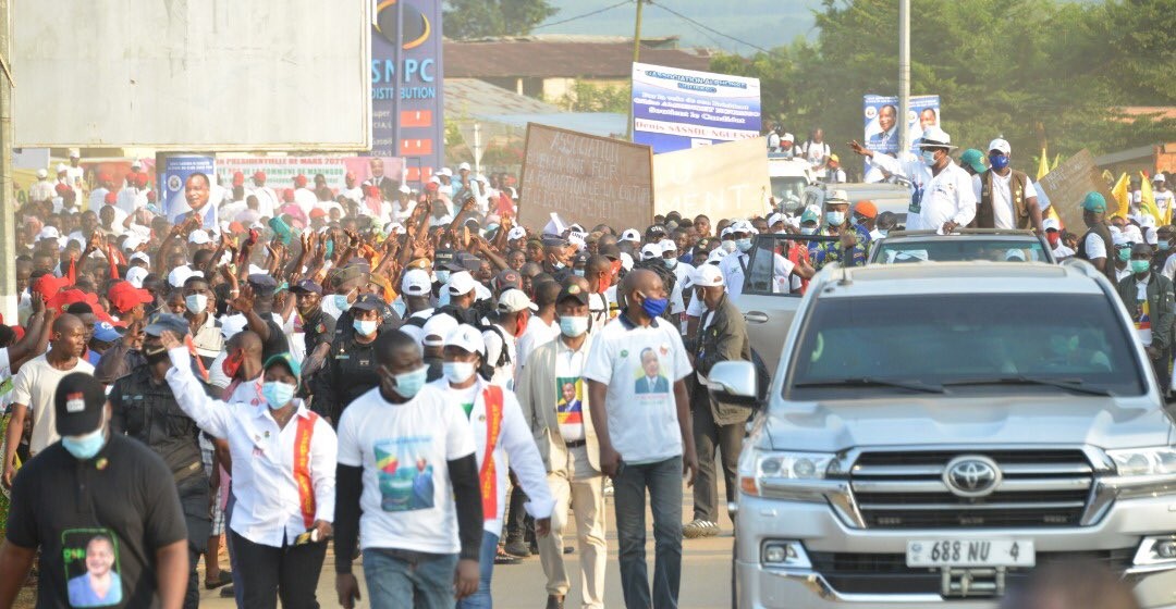 Campagne présidentielle Congo-Brazzaville
