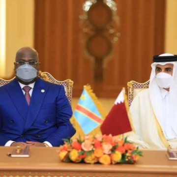Fatshi-Qatar Félix Tshisekedi au Qatar