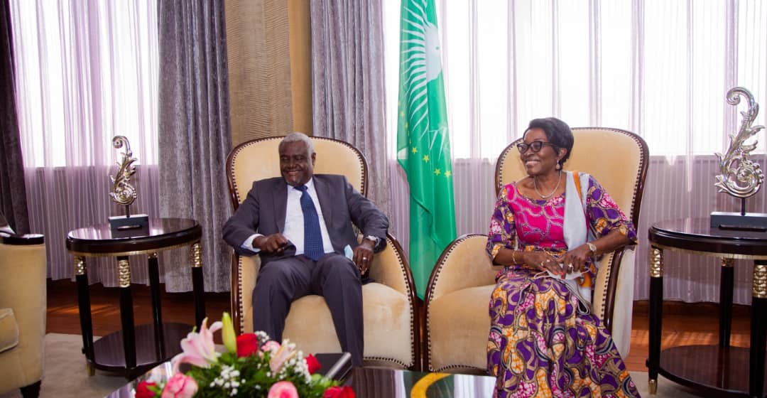 Moussa-Faki-Minaffet Moussa Faki et Marie Tumba Nzeza