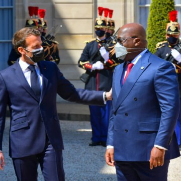 Macron et Tshisekedi