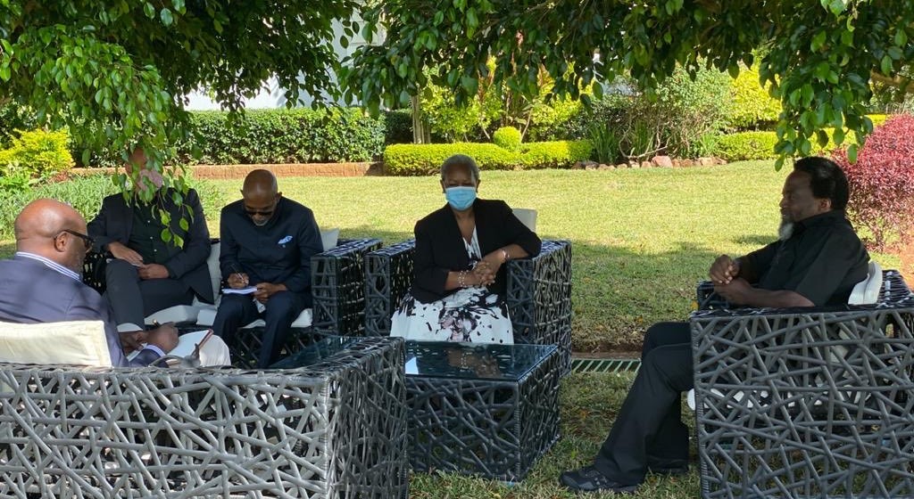 Bintou Keita et Joseph Kabila