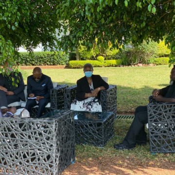 Bintou Keita et Joseph Kabila