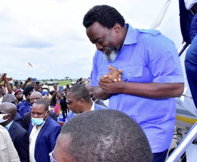 Joseph Kabila de retour à Kinshasa