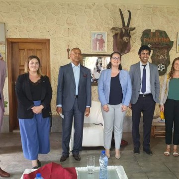 Moise Katumbi et les conseillers d'ambassades UK, USA, Canada