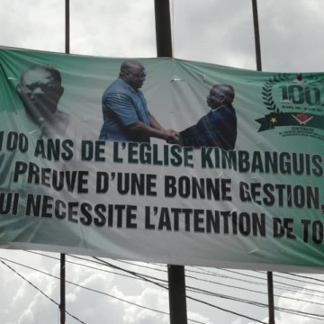Affiche centenaire de l'église kimbanguiste