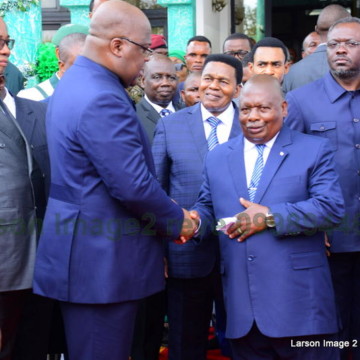 Félix Tshisekedi à Nkamba