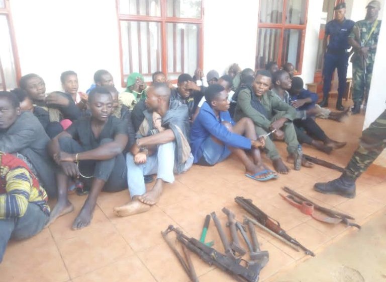 Bandits arrêtés à Butembo