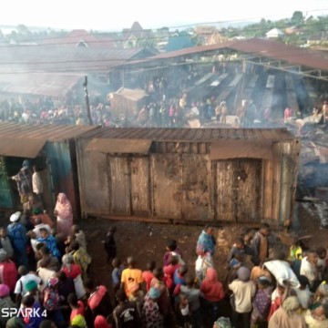 Incendie au marché de Kavumu, Sud-Kivu