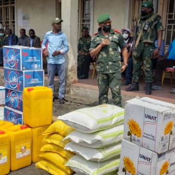 Aide du gouvernement provincial Nord-Kivu aux sinistrés de Sake