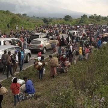 Evacuation de la ville de Goma, RDC