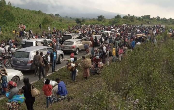 Evacuation de la ville de Goma, RDC