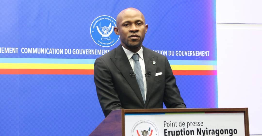 Patrick Muyaya, ministre de la Communication et médias