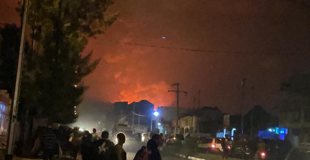 Eruption du volcan Nyiragongo Eruption volcan Nyiragongo