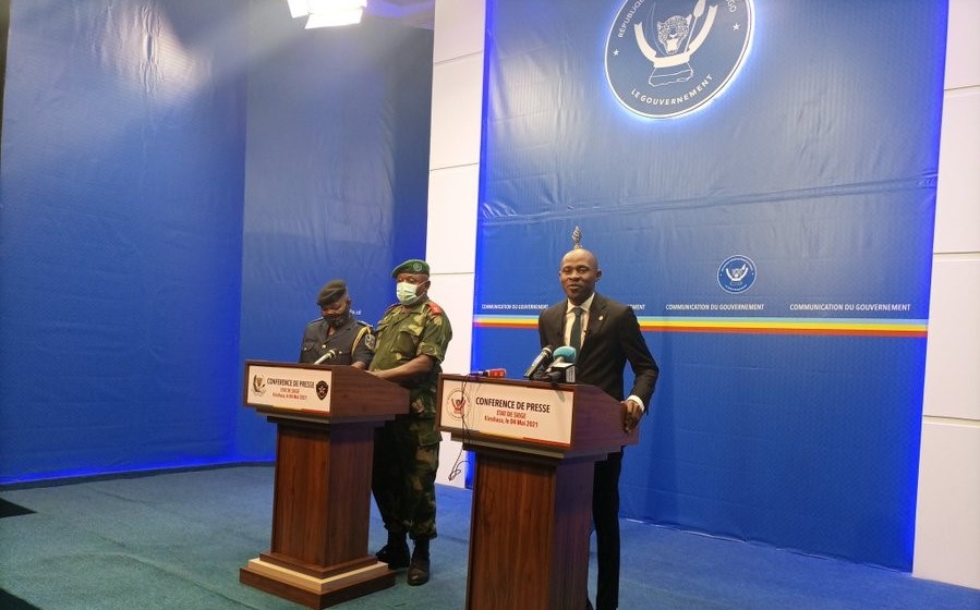 Patrick Muyaya et Général Kasonga