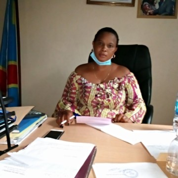 Brigitte Mbayiki, bourgmestre de Karisimbi