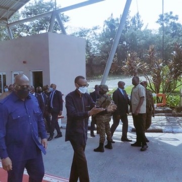 Tshisekedi-kagame-gisenyi Tshisekedi et Kagame à Gisenyi