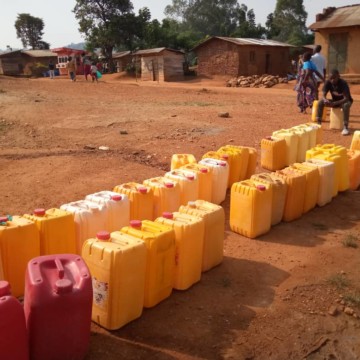 Pénurie d'eau potable à Beni