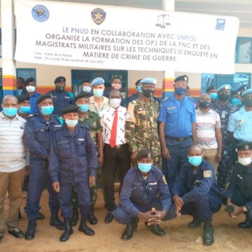 Formation UNPOL à Beni