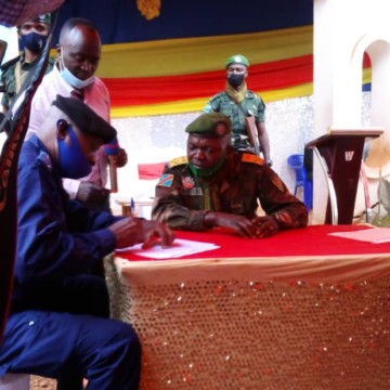 Installation maire policier de Butembo